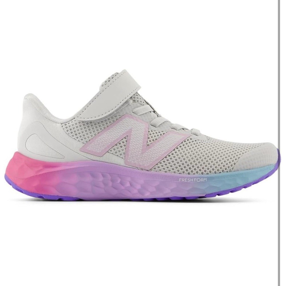 New Balance Kids' Fresh Foam Arishi v4 Bungee Lace  Size 9c Girls Colorful